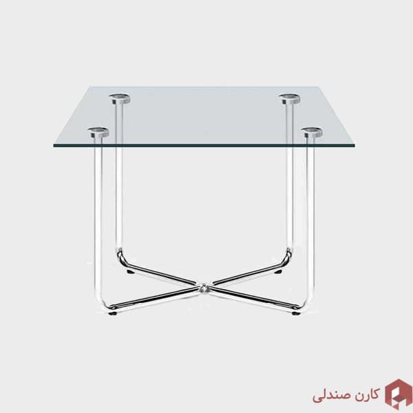 میز عسلی شیشه‌ای مدل ts780
