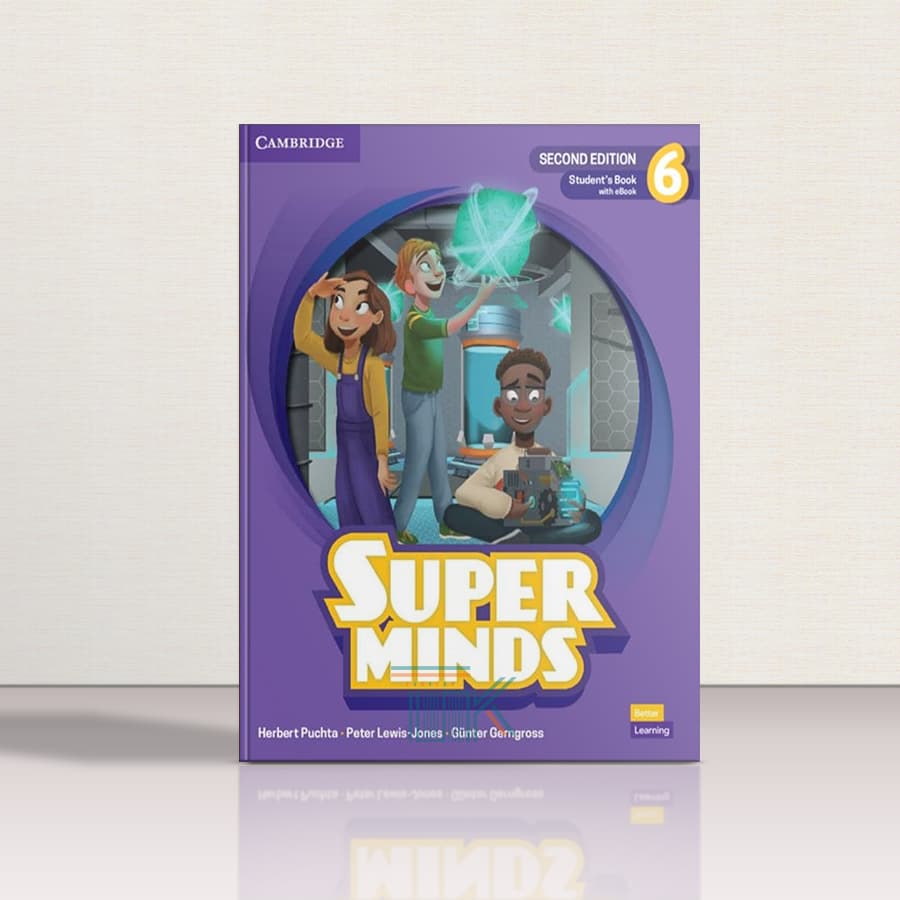 کتاب سوپرمایندز 6 ویرایش دوم (3جلدی) | کتاب Super Minds 6 (SB+WB+SP+Audio) 2nd Edition – پک آموزشگاه سفیر
