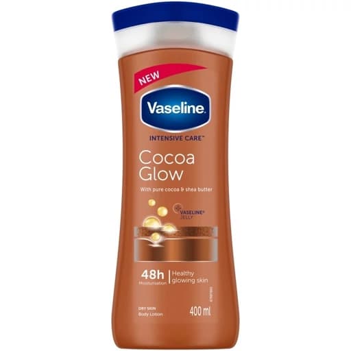 لوسیون بدن وازلین مدل Coco Glow حجم 400 میل
