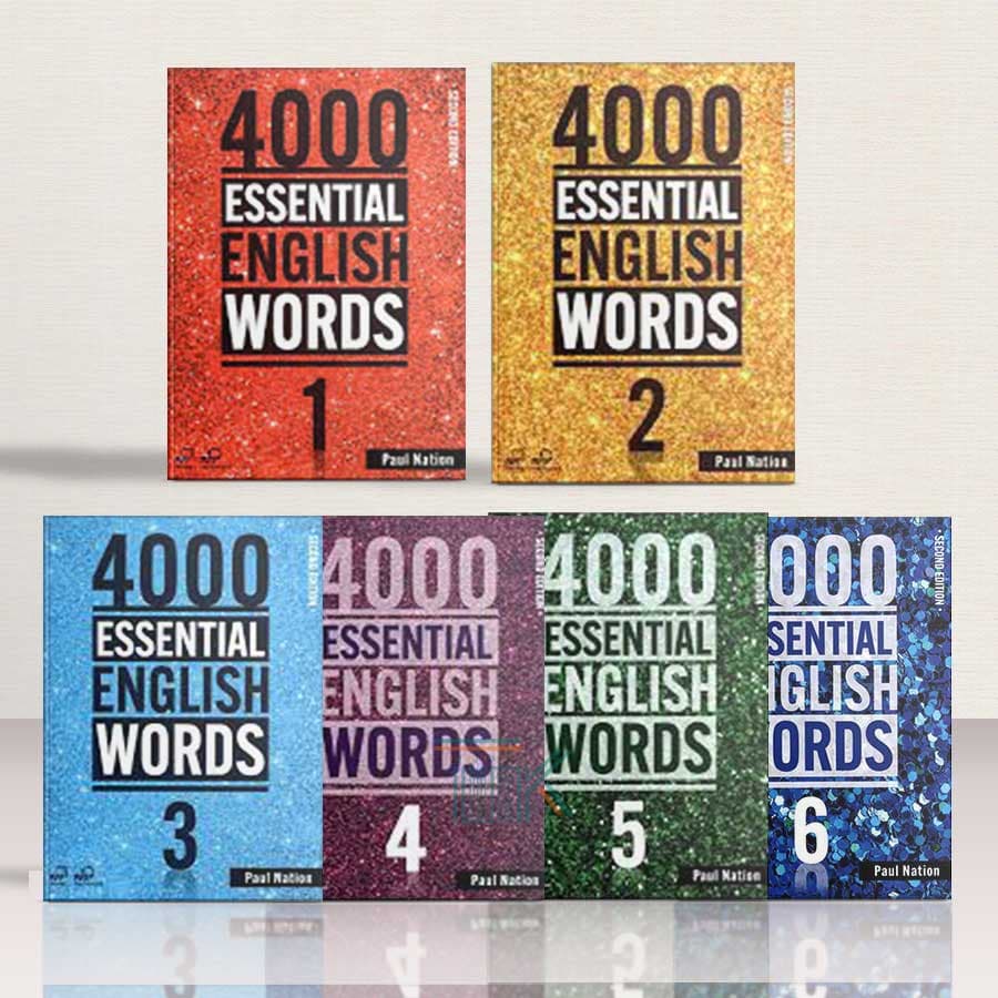 کتاب 4000Essential English Words 2nd Edition Pack | کتاب چهار هزار لغت ضروری انگلیسی ویرایش دوم پک 6 جلدی