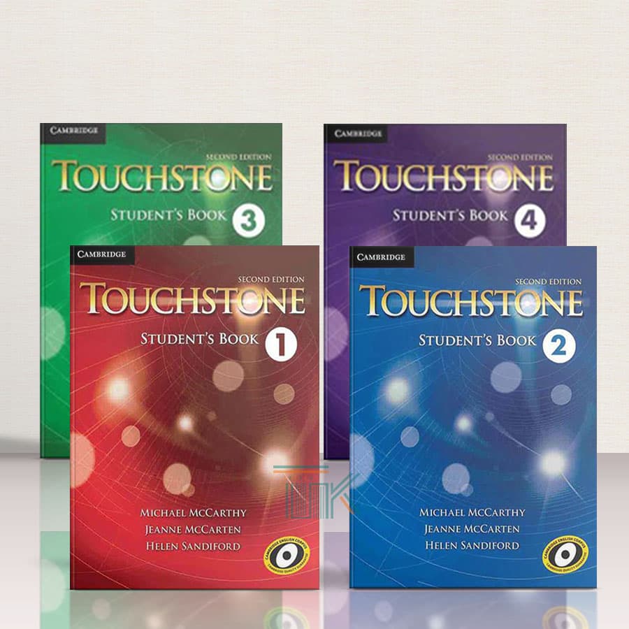 کتاب Touchstone 2nd Edition Pack | کتاب تاچ استون ویرایش دوم سایز بزرگ (رحلی) پک 4 جلدی
