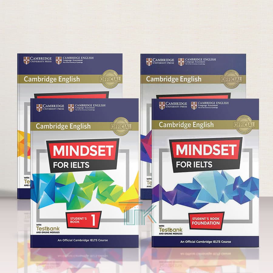 کتاب Mindset For IELTS Pack | کتاب مایندست فور آیلتس پک 4 جلدی