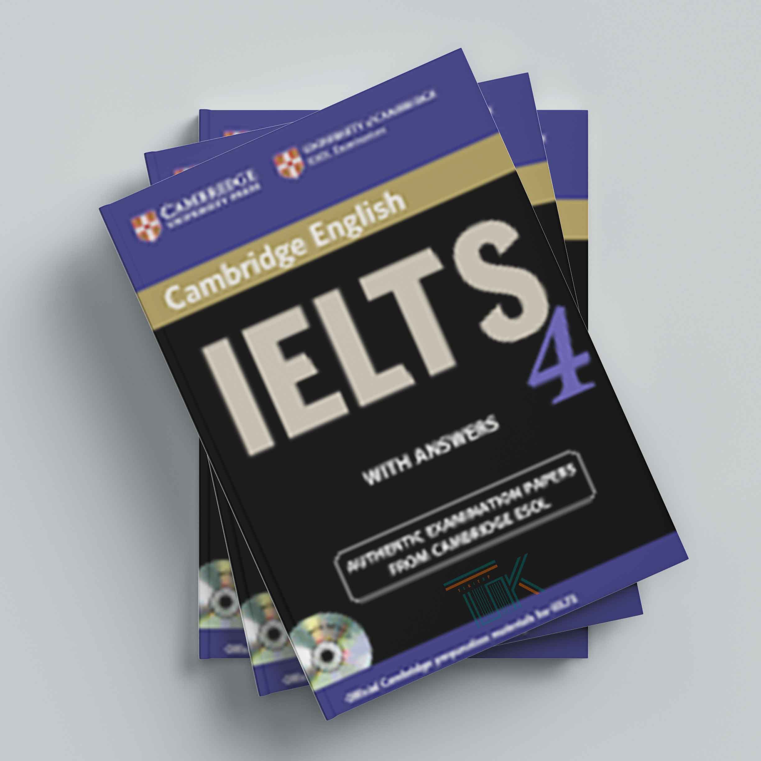 کتاب IELTS 4 Cambridge | کتاب کمبریج آیلتس 4