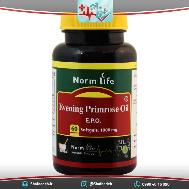 روغن گل مغربی ایوینینگ پرایم رز اویل نرم لایف – Evening Primerose Oil Norm Life