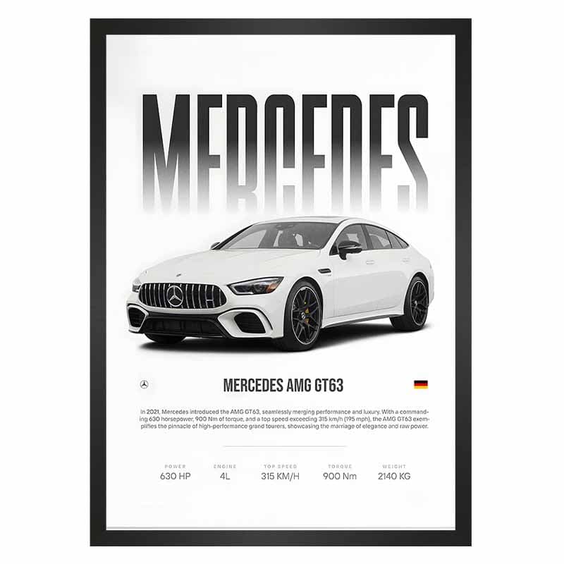 تابلو ماشین مرسدس بنز AMG GT63