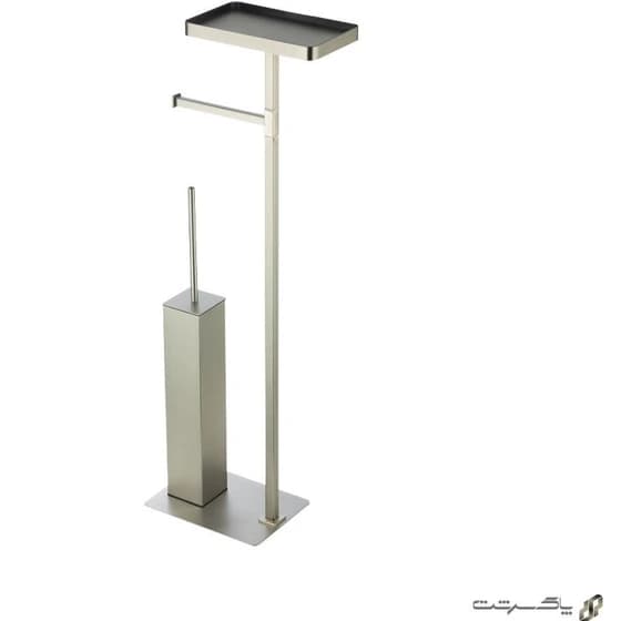 استند دستمال و برس جا موبایلی مربع اسمارت رنگ کروم کد WT-876