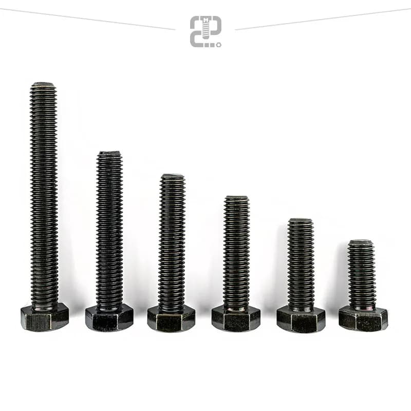 پیچ خشکه (فولادی) 8.8 تمام دنده 70×22 mm قطر 22 طول 70 — تصویر ۴