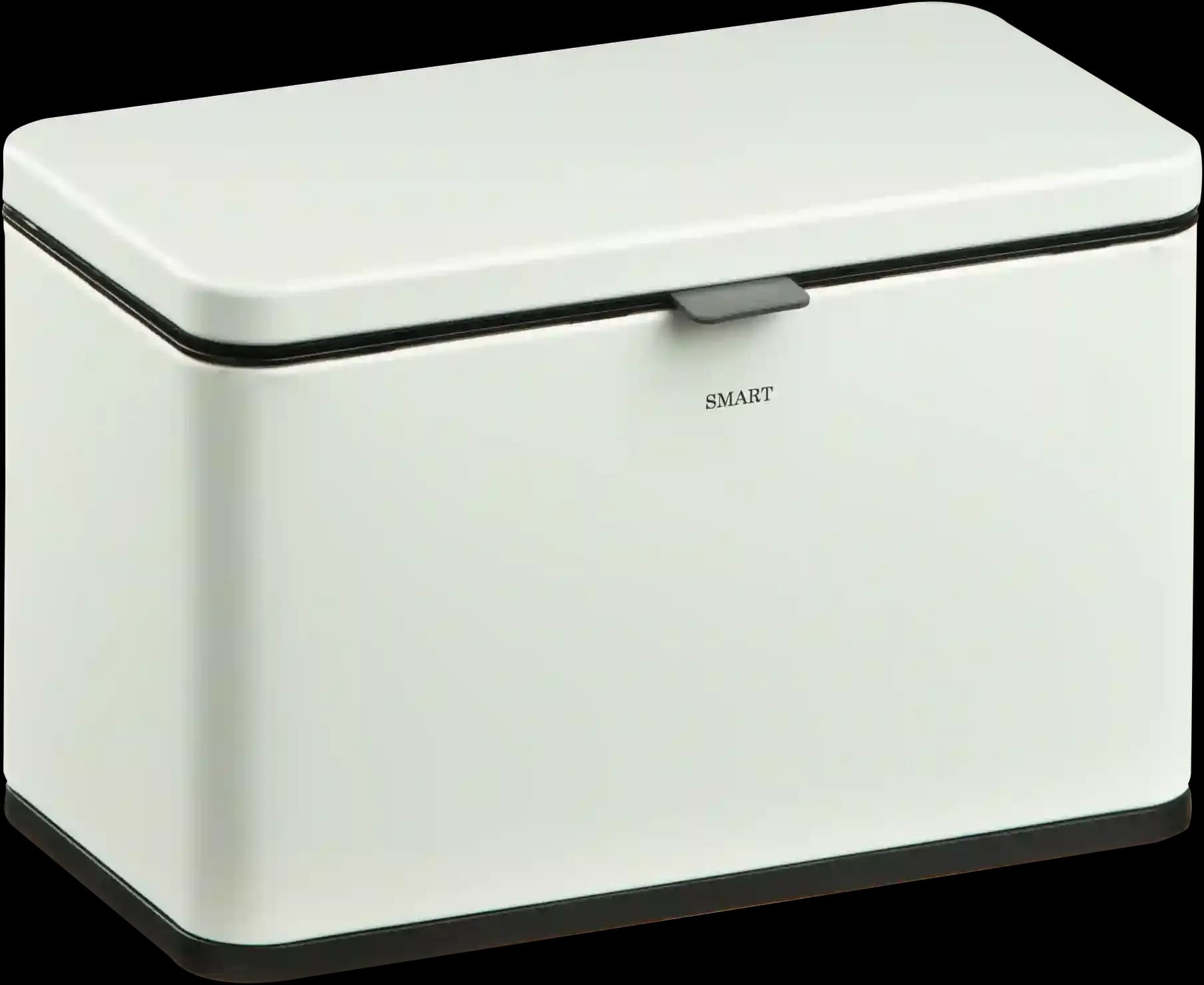 سطل 3 لیتر کابینتی اسمارت رنگ سفید کد 6601