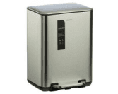 سطل 12 لیتر اسمارت رنگ استیل طرح fiona کد 6976-SS