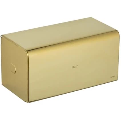 دستمال سایز بزرگ اسمارت رنگ طلایی طرح banyo کد 5301-L