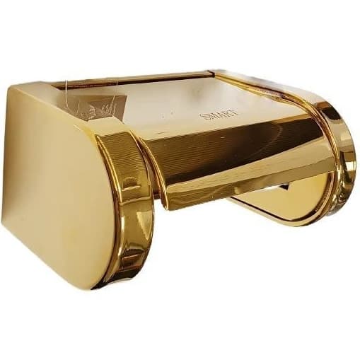 دستمال سایز کوچک اسمارت رنگ طلایی طرح banyo کد 3301