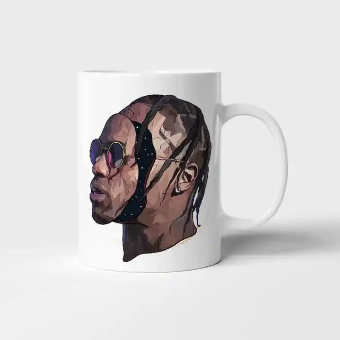 ماگ طرح TRAVIS SCOTT