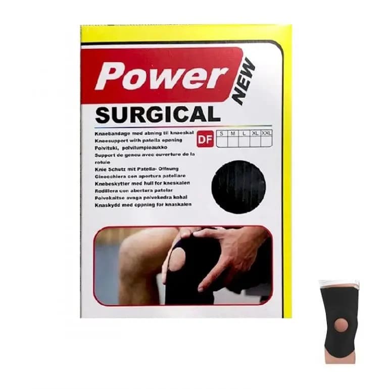 زانوبند کبریتی کشی Power بسته 2 عددی سوراخ دار — تصویر ۲