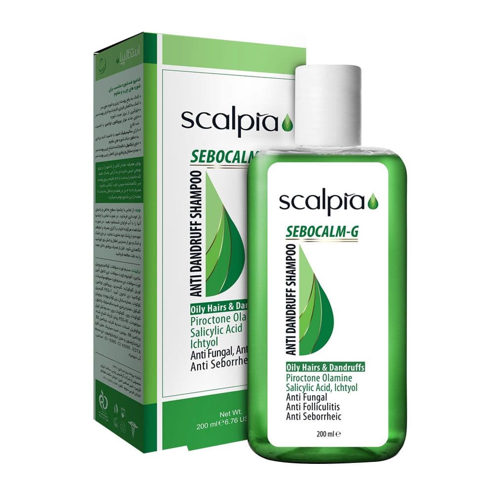شامپو ضدشوره مناسب موهای چرب Sebocalm G Anti Dandruff Shampoo