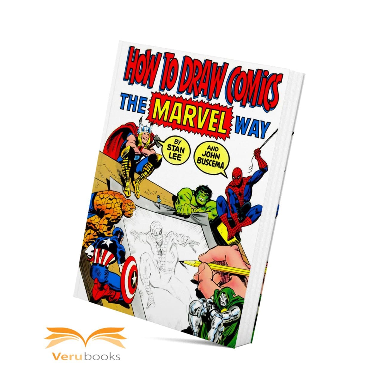 کمیک بوک مارول | How to Draw Comics the Marvel Way