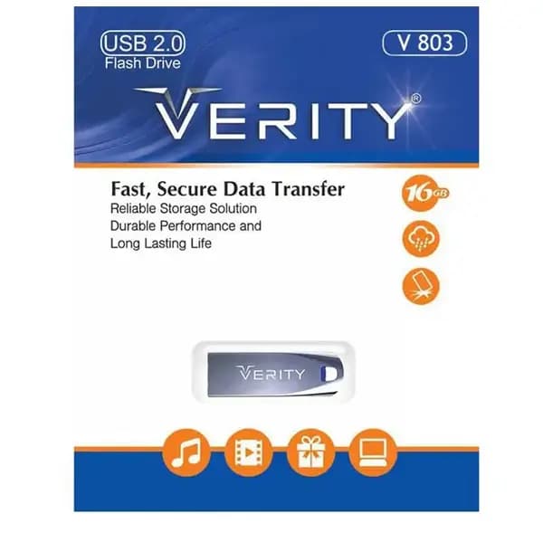فلش مموری وریتی V803 ظرفیت 16 گیگابایت — تصویر ۲