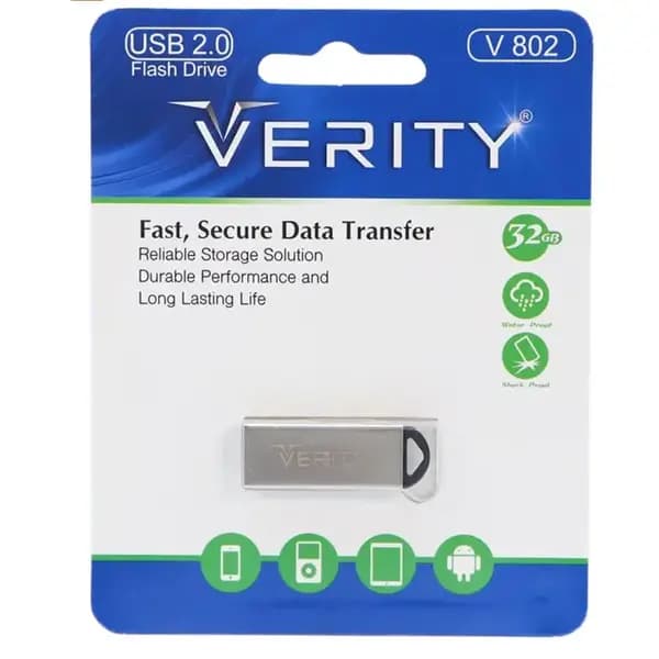 فلش مموری وریتی V802 ظرفیت 32 گیگابایت — تصویر ۲
