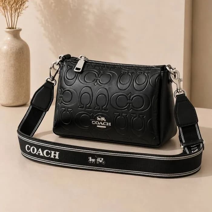 کیف دوشی زنانه مدل Coach — تصویر ۸