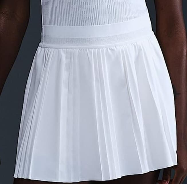 دامن تنیس زنانه نایک NikeCourt Ace Advantage Dri-FIT – سفید