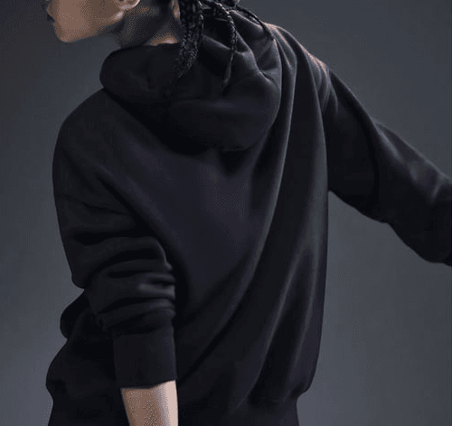 سویشرت تنیس زنانه نایک NikeCourt Heritage Phoenix Fleece – مشکی — تصویر ۲