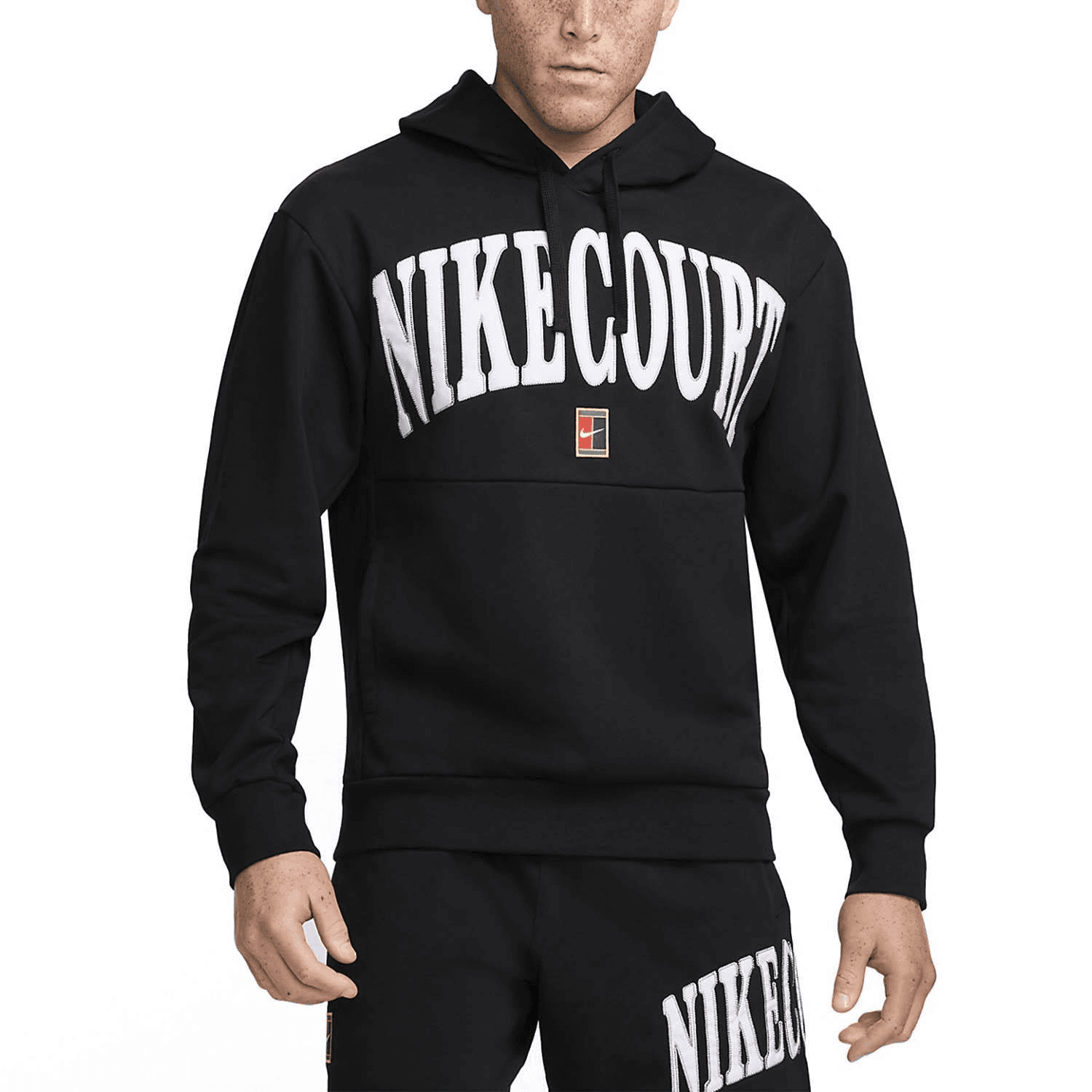 سویشرت تنیس مردانه نایک Nike Court Printed – مشکی