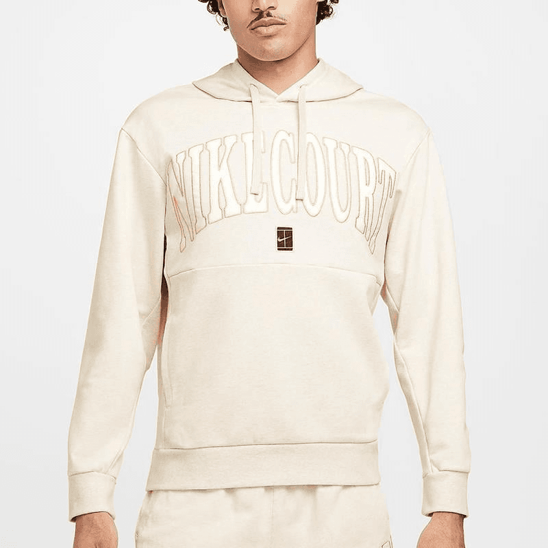 سویشرت تنیس مردانه نایک Nike Court Heritage Printed – کرم