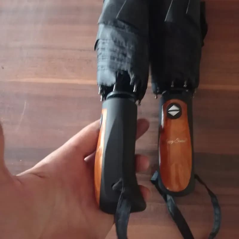چتر اتومات لوکس برند RST سری هپی سوان ضد باد تاشو کیفی 8 فنر — تصویر ۸
