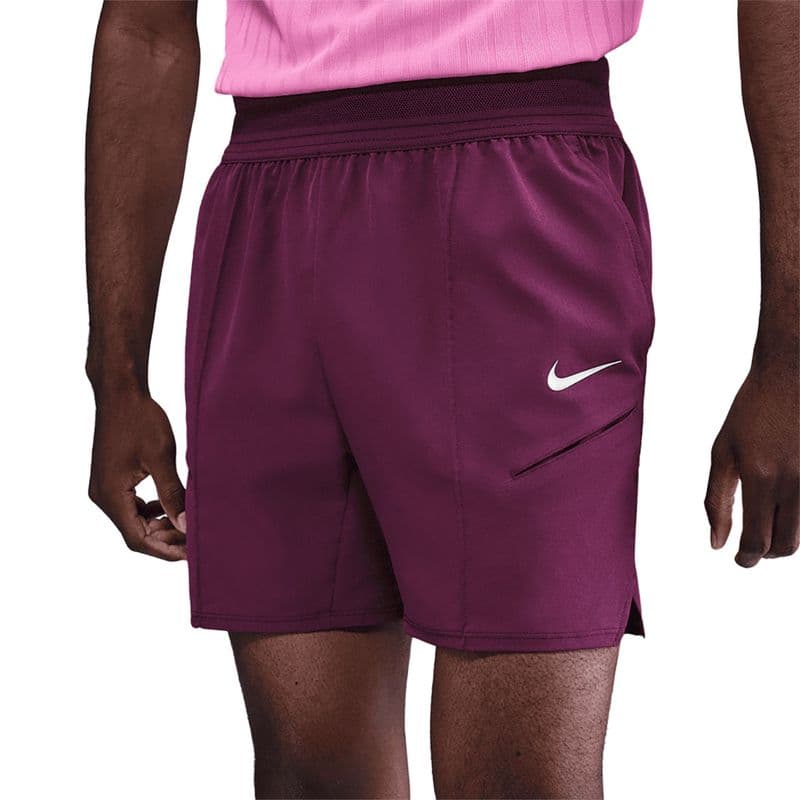 شلوارک تنیس مردانه نایک NikeCourt Slam 15 cm – بنفش