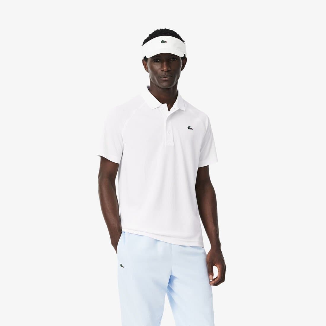 پلوشرت تنیس مردانه لاکست Lacoste SPORT Regular Fit Polo – سفید
