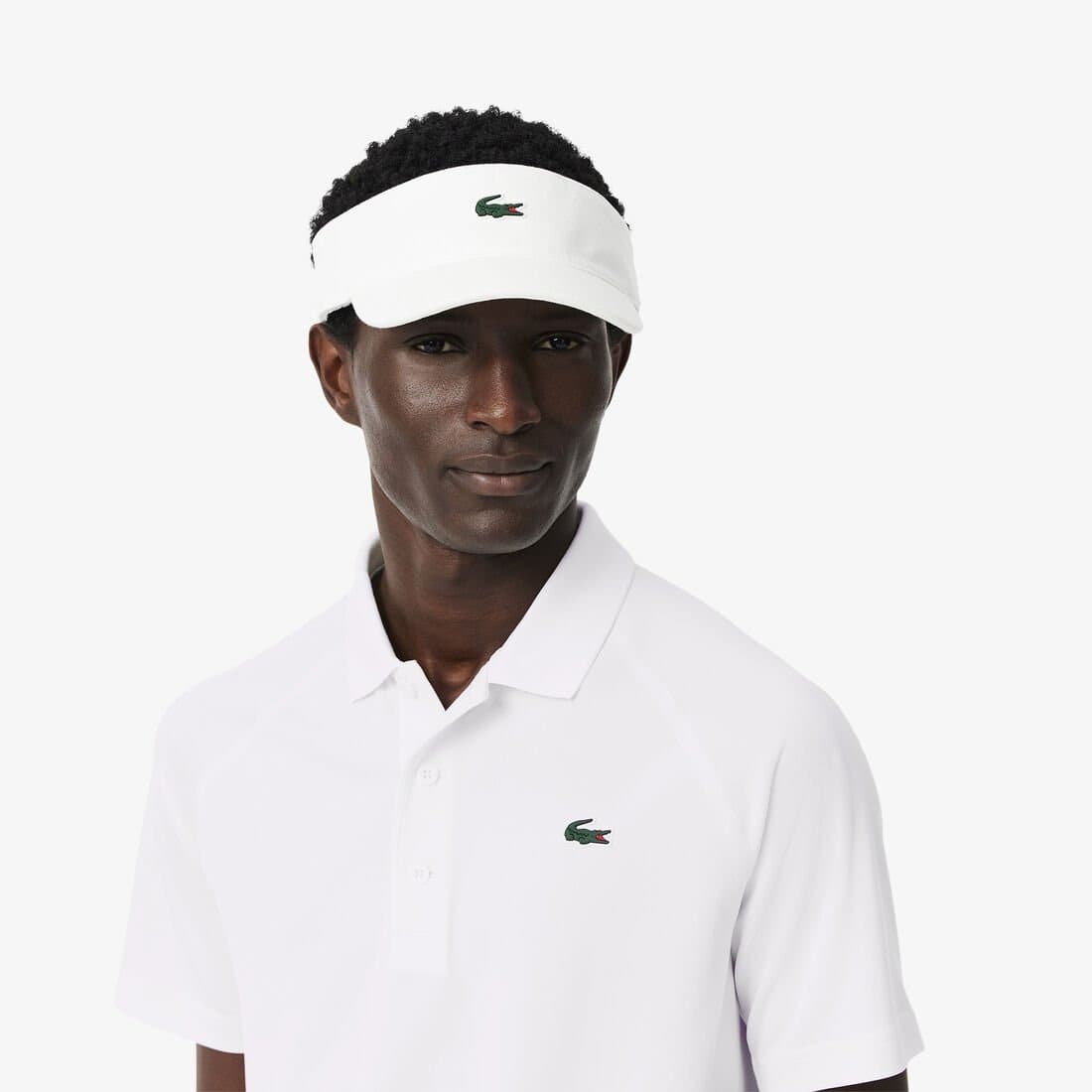 پلوشرت تنیس مردانه لاکست Lacoste SPORT Regular Fit Polo – سفید — تصویر ۵