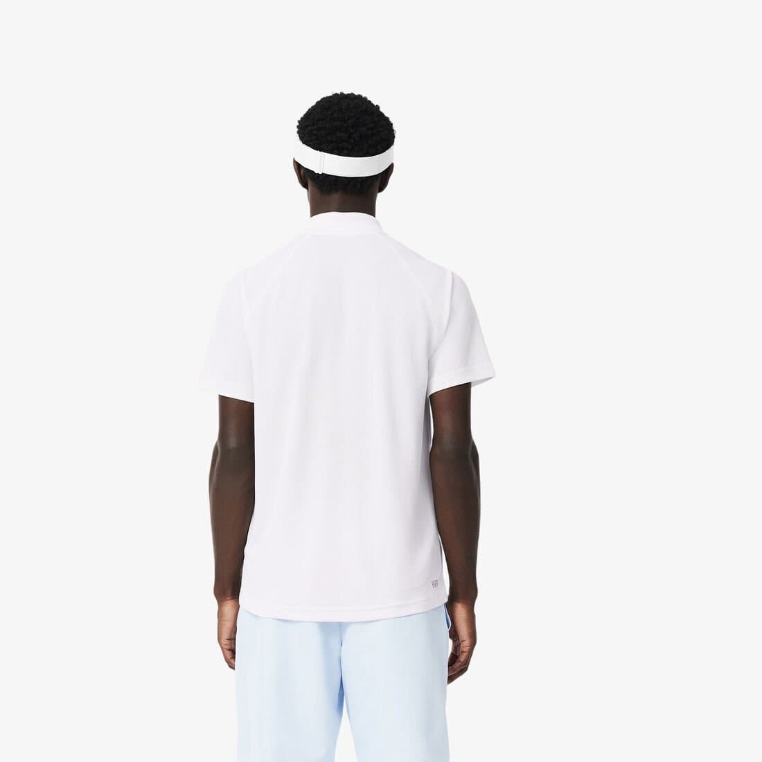 پلوشرت تنیس مردانه لاکست Lacoste SPORT Regular Fit Polo – سفید — تصویر ۲