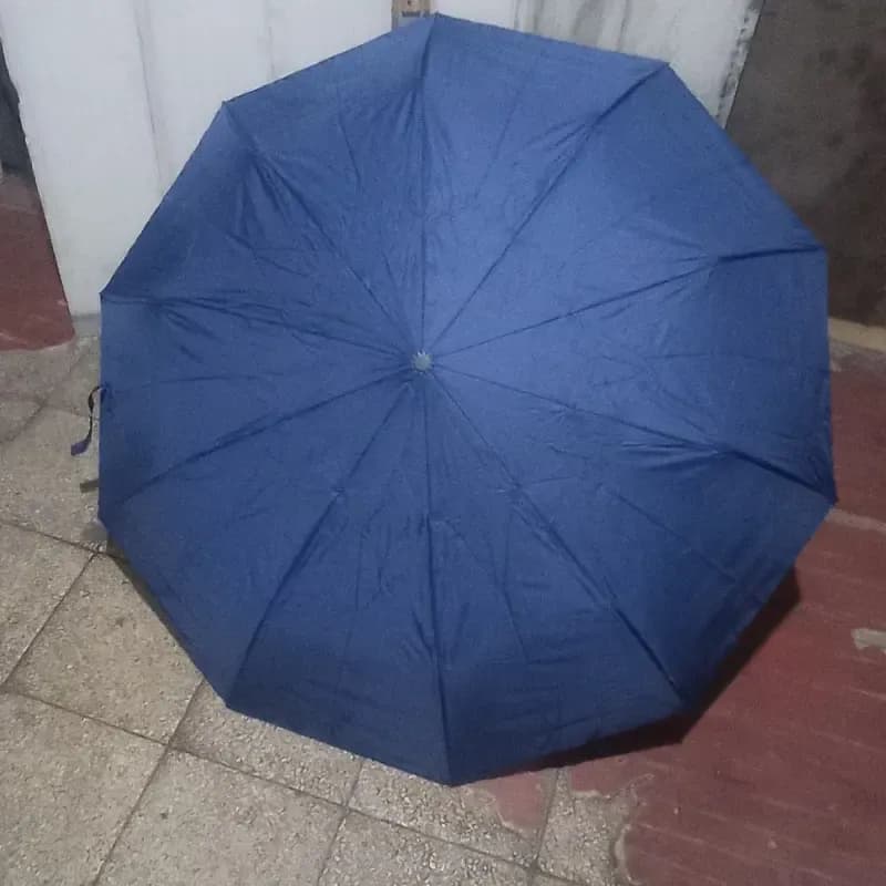 چتر تاشو اتوماتیک 10 فنر مقاوم ویندر پروف دولایه — تصویر ۸