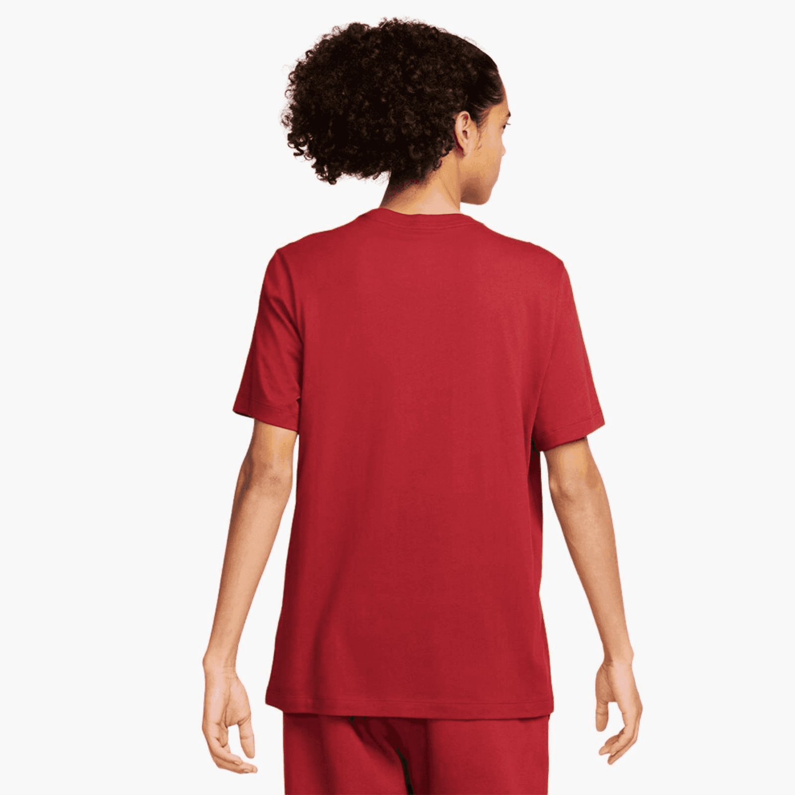 تی شرت تنیس مردانه نایک Nike Nsw Club Casual Style T-Shirt-قرمز — تصویر ۲