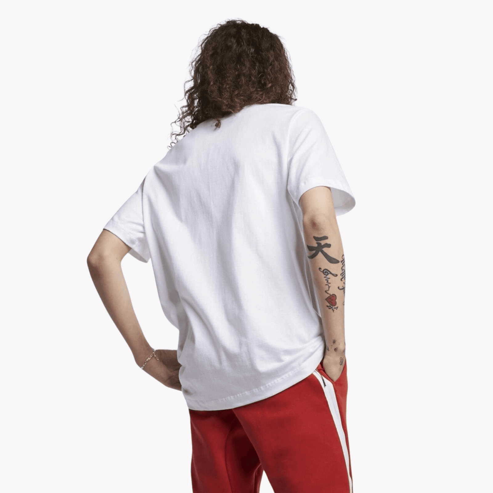 تی شرت تنیس مردانه نایک Nike Nsw Club Casual Style T-Shirt-سفید — تصویر ۴