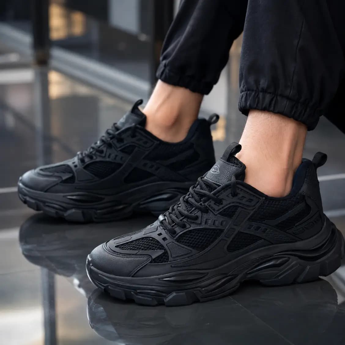 کتونی مردانه برشکا مدل Bershka کتونی اسپرت سبک با زیره PU و ضمانت ۱ ساله