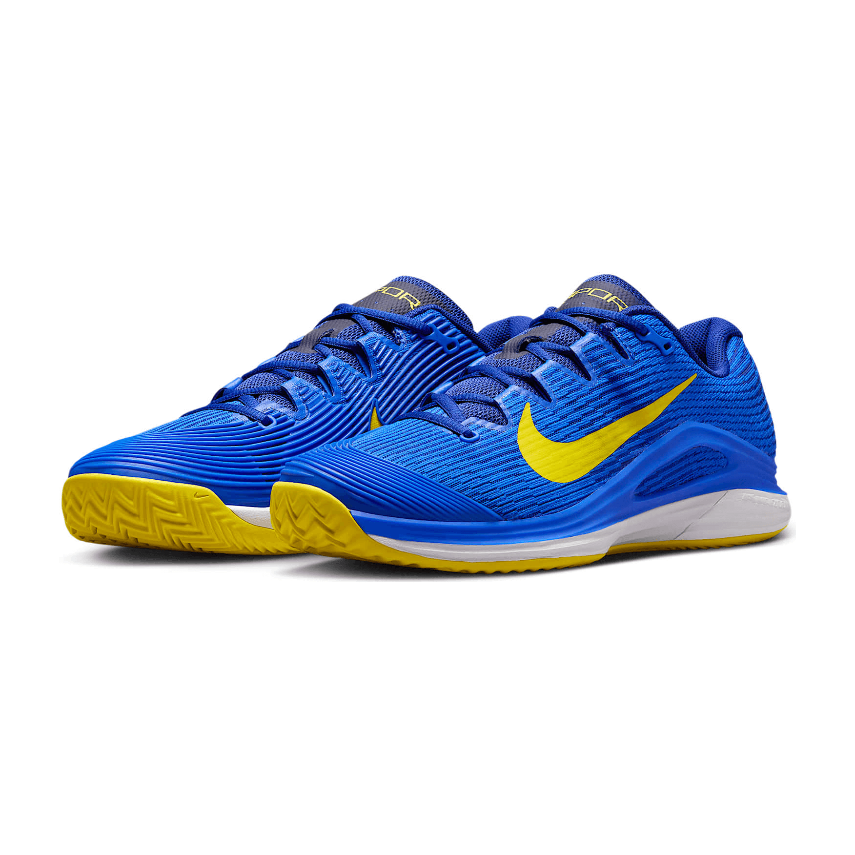 کفش تنیس مردانه نایک Nike Vapor 12 Tennis Shoes Clay – آبی — تصویر ۱۱