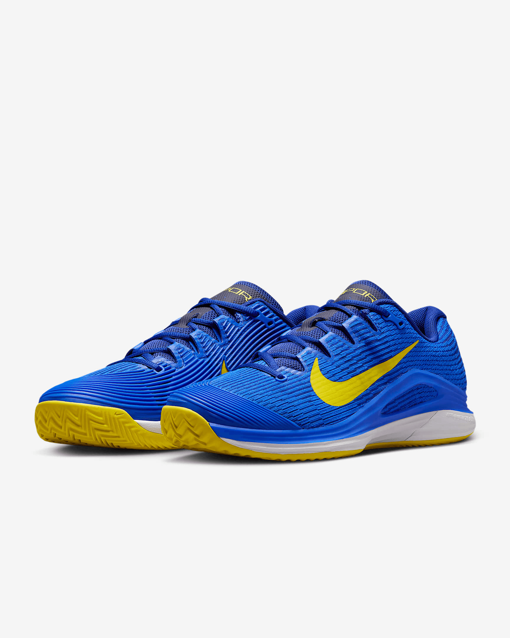 کفش تنیس مردانه نایک Nike Vapor 12 Tennis Shoes Clay – آبی — تصویر ۴