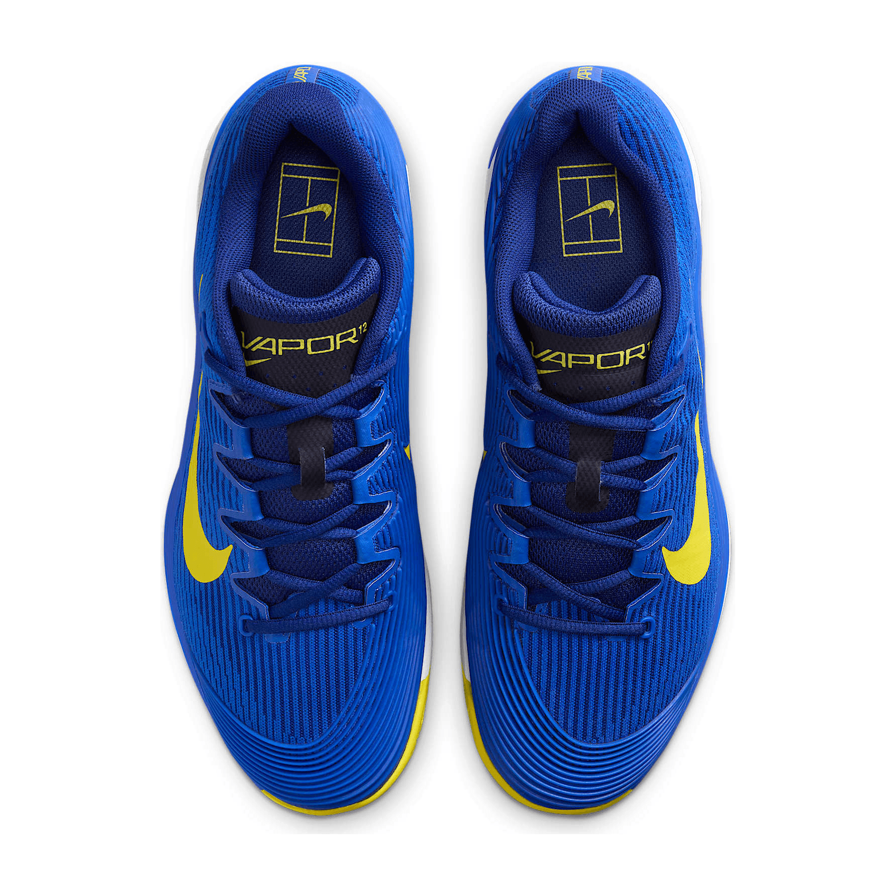 کفش تنیس مردانه نایک Nike Vapor 12 Tennis Shoes Clay – آبی — تصویر ۱۲