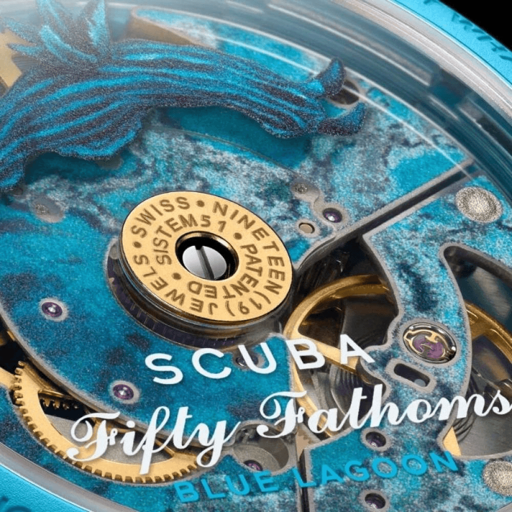 ساعت بلان پن سواچ – BLANCPAIN X SWATCH BLUE LAGOON — تصویر ۳