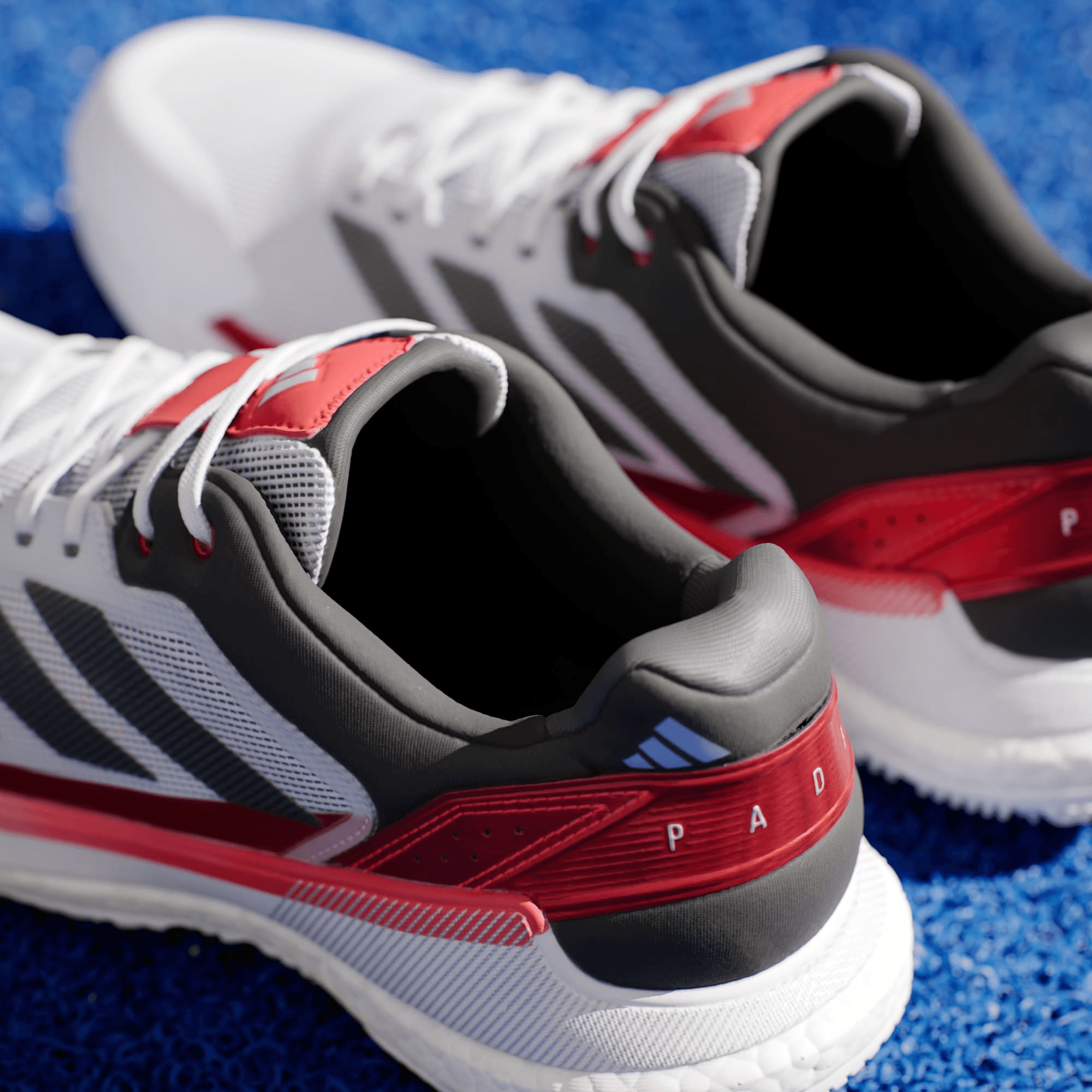 کفش پدل مردانه آدیداس – ADIDAS Crazyquick BOOST – سفید/قرمز — تصویر ۵