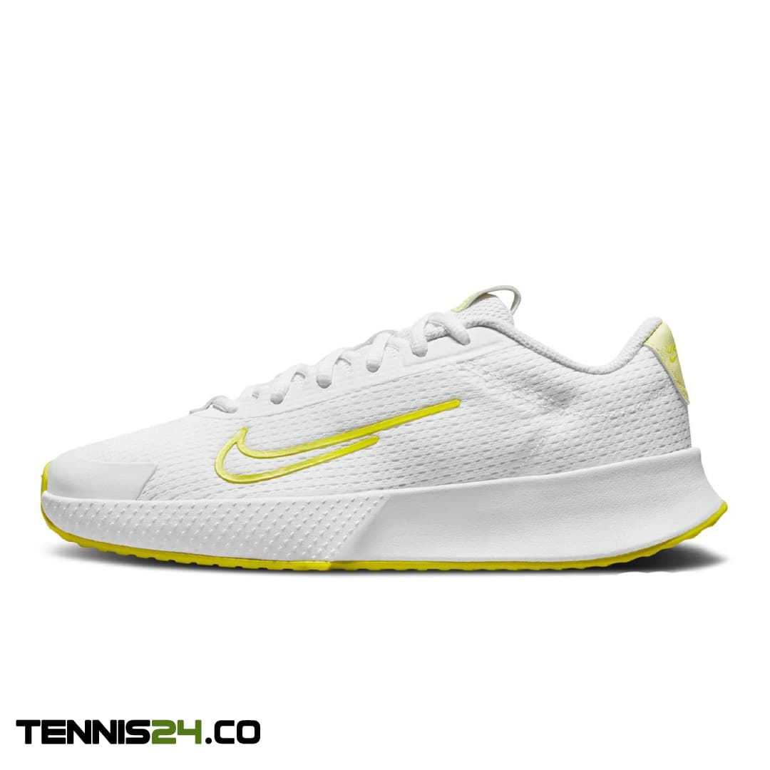 کفش تنیس زنانه نایک NikeCourt Vapor Lite 2- سفید/زرد