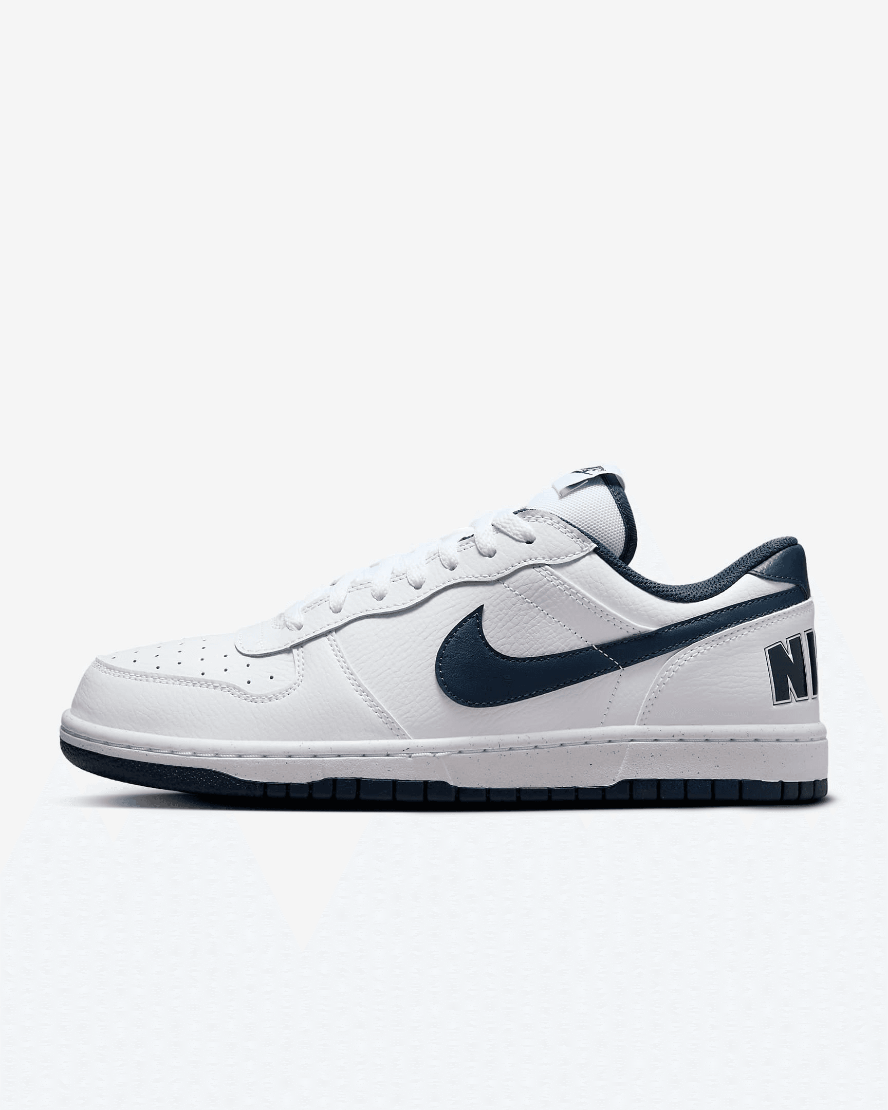 کفش رانینگ مردانه نایک – Nike Big Low – سفید/سرمه ای