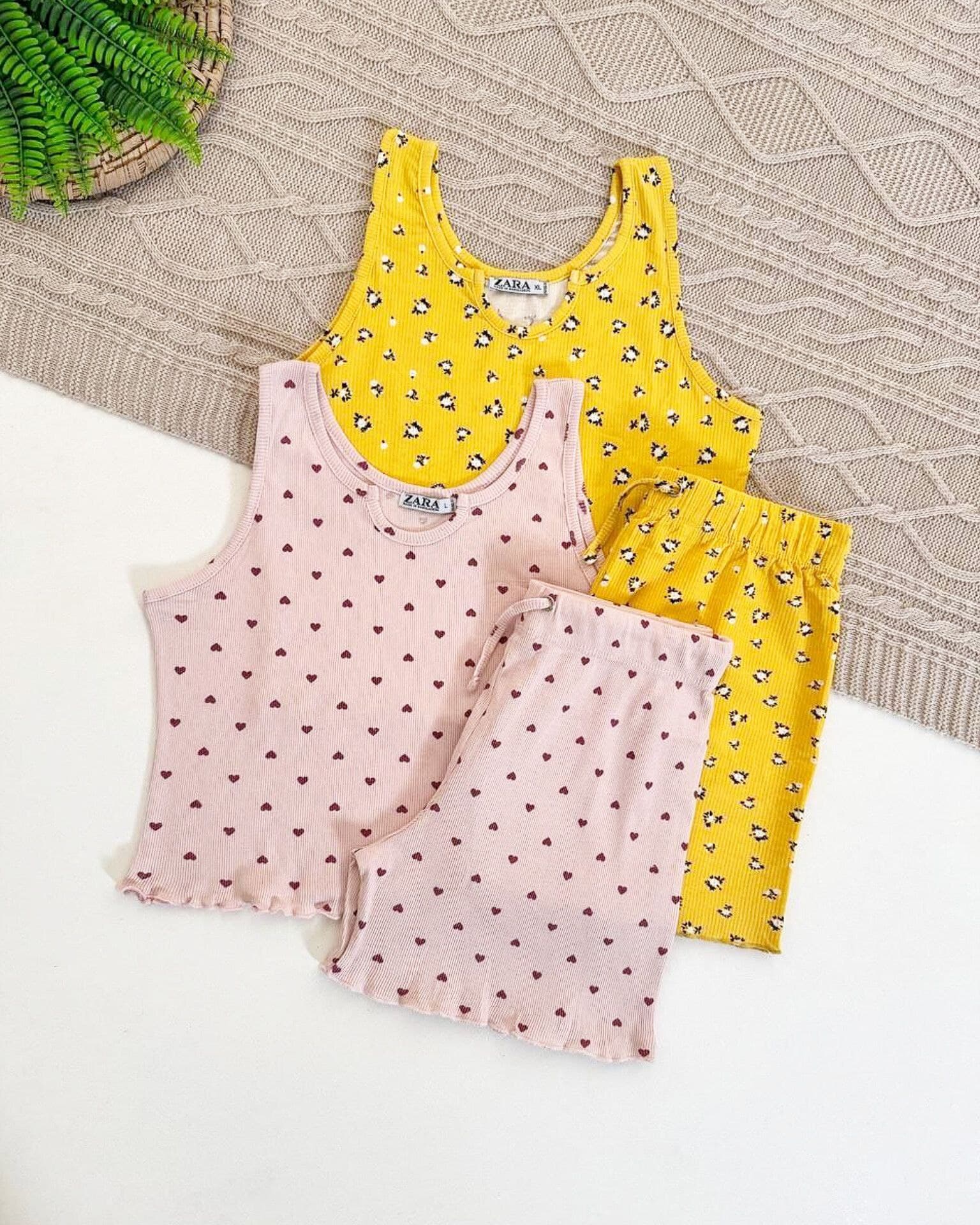 کراپ تاپ و شورتک زارا