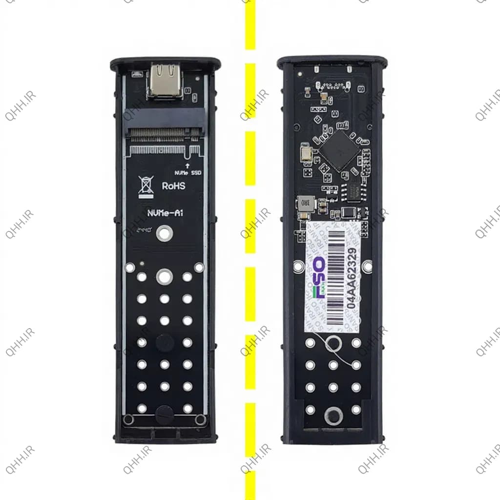 مبدل هارد SSD M.2 NVME To Type C-USB 3.0 برای هاردهای تک شیار — تصویر ۴