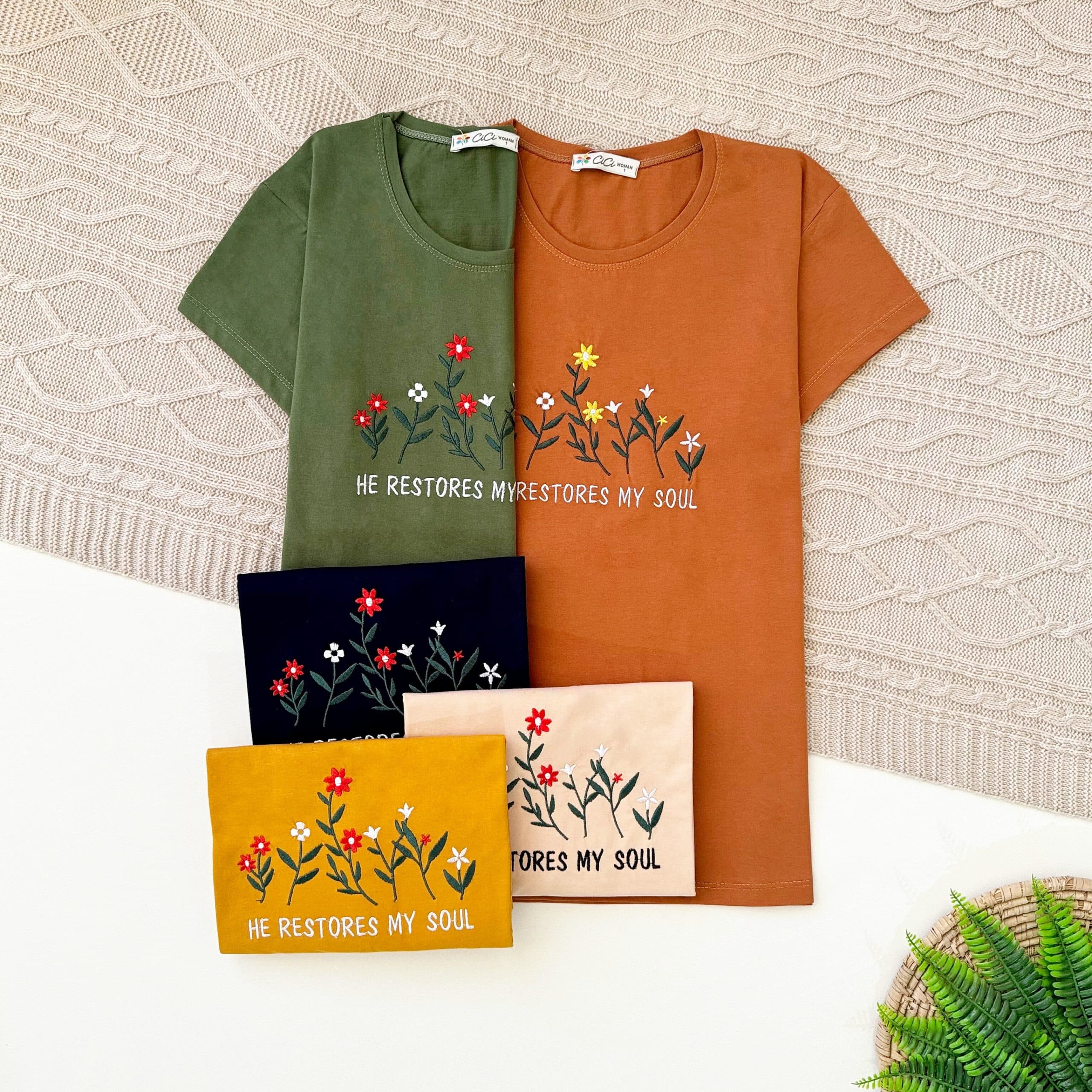 تیشرت گلدوزی بهار
