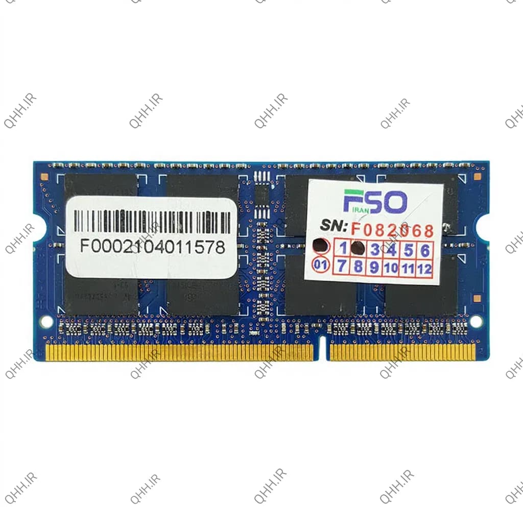 رم لپ تاپ 2 گیگ Nanya DDR3-1333-10600 MHZ 1.5V — تصویر ۷