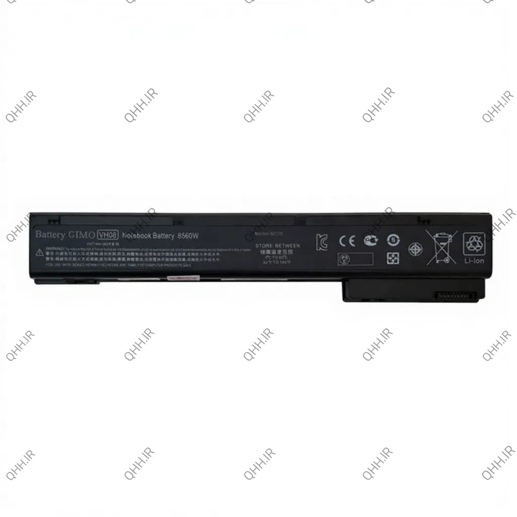 باتری لپ تاپ اچ پی EliteBook 8560-8570-8760 8Cell
