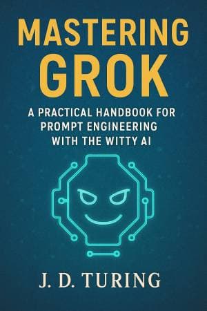 کتاب MASTERING GROK: A Practical Handbook for Prompt Engineering with the Witty AI (The AI Mastery Series)