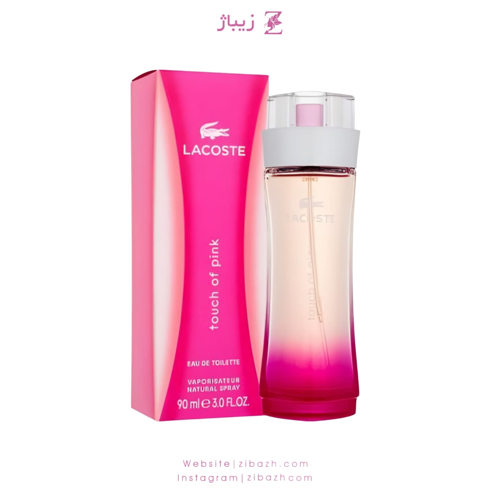 عطر زنانه لاگوست تاچ آف پینک