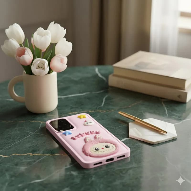 کاور گوشی پرشین کینگ مدل Labubu-Sor برای گوشی شیائومی Redmi Note 13 Pro 4G / Poco M6 Pro 4G — تصویر ۴